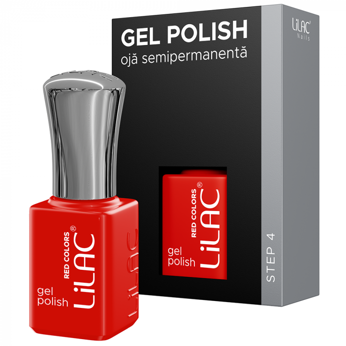 Oja semipermanenta Lilac RED 25 Ruby Red [9]