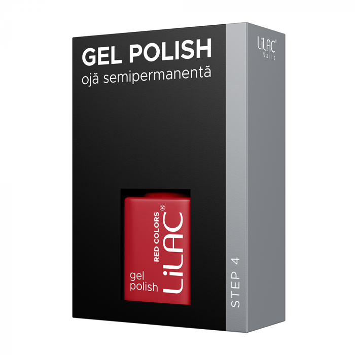 Oja semipermanenta Lilac RED 28 scarlet red [8]