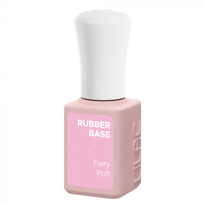 Oja semipermanenta Lilac Rubber Base Fairy Puff, 6 g [4]