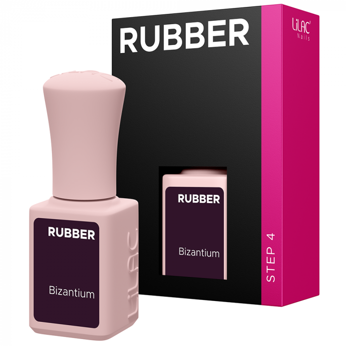 Oja semipermanenta Lilac Rubber Bizantium [2]