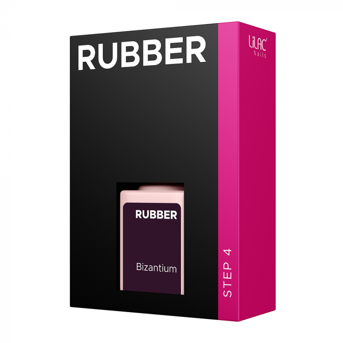 Oja semipermanenta Lilac Rubber Bizantium [3]