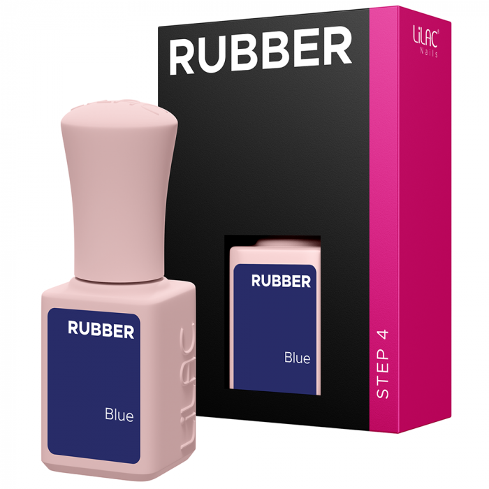 Oja semipermanenta Lilac Rubber Blue [3]