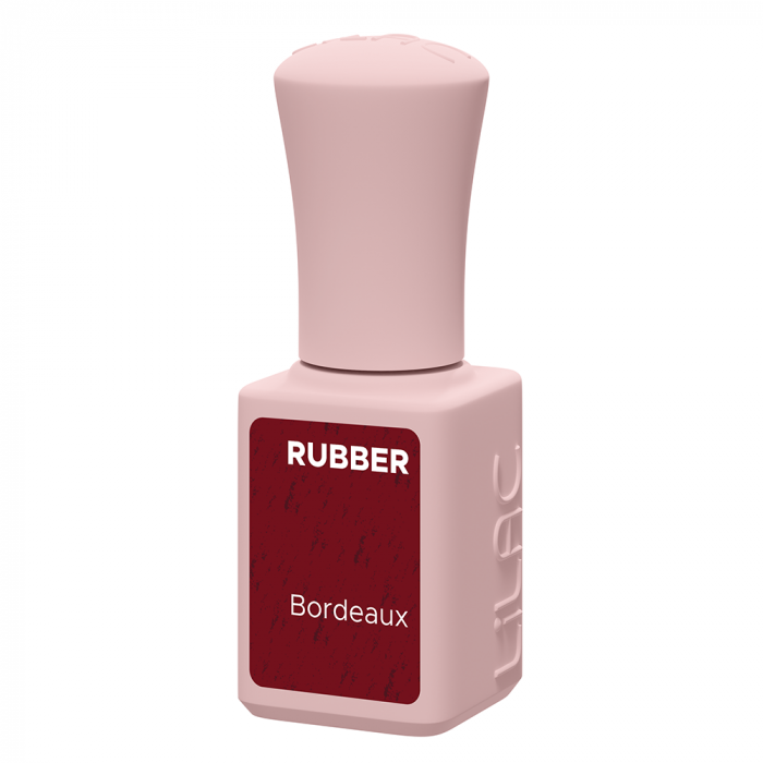 Oja semipermanenta Lilac Rubber Bordeaux [1]