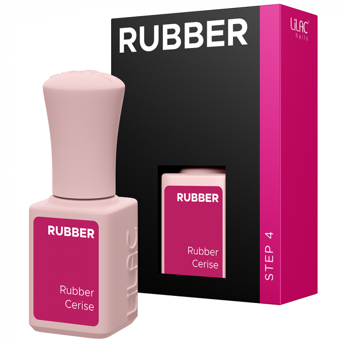 Oja semipermanenta Lilac Rubber Cerise [3]