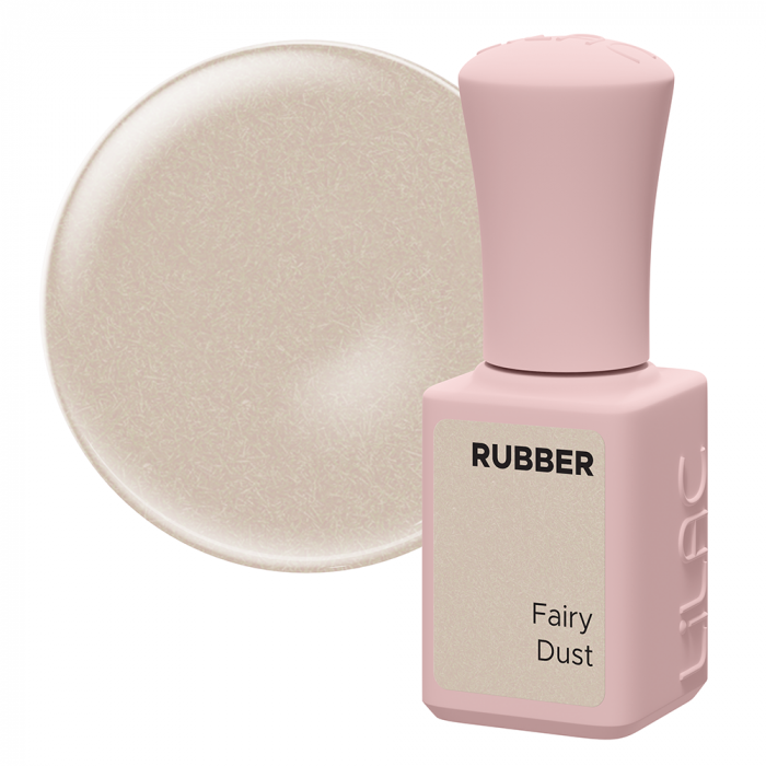 Oja semipermanenta Lilac Rubber Fairy Dust [4]