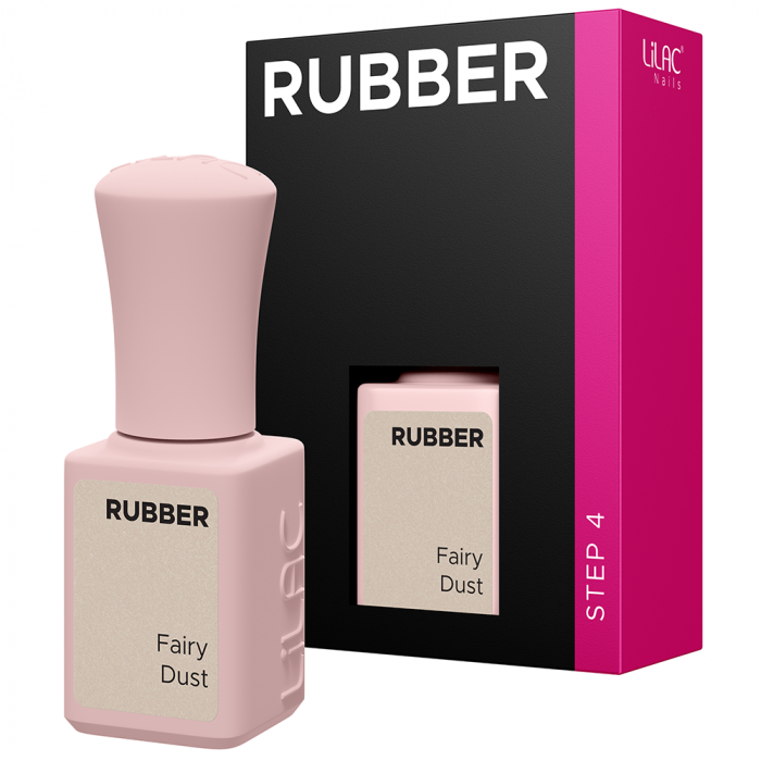 Oja semipermanenta Lilac Rubber Fairy Dust [2]