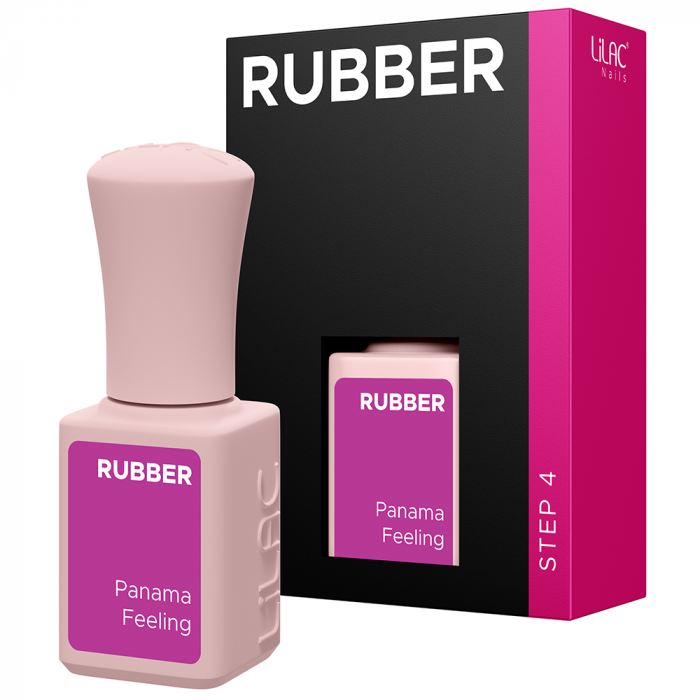 Oja semipermanenta Lilac Rubber Panama Feeling [2]