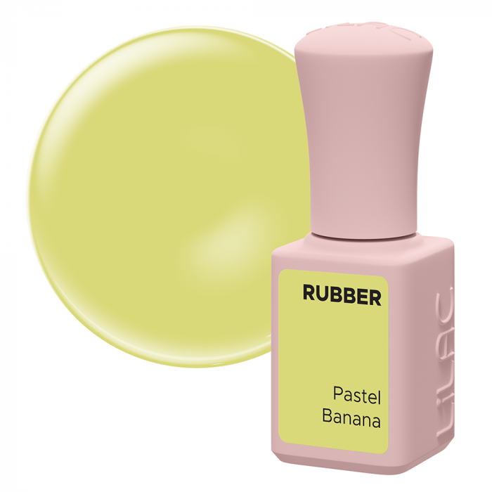 Oja semipermanenta Lilac Rubber Pastel Banana [4]