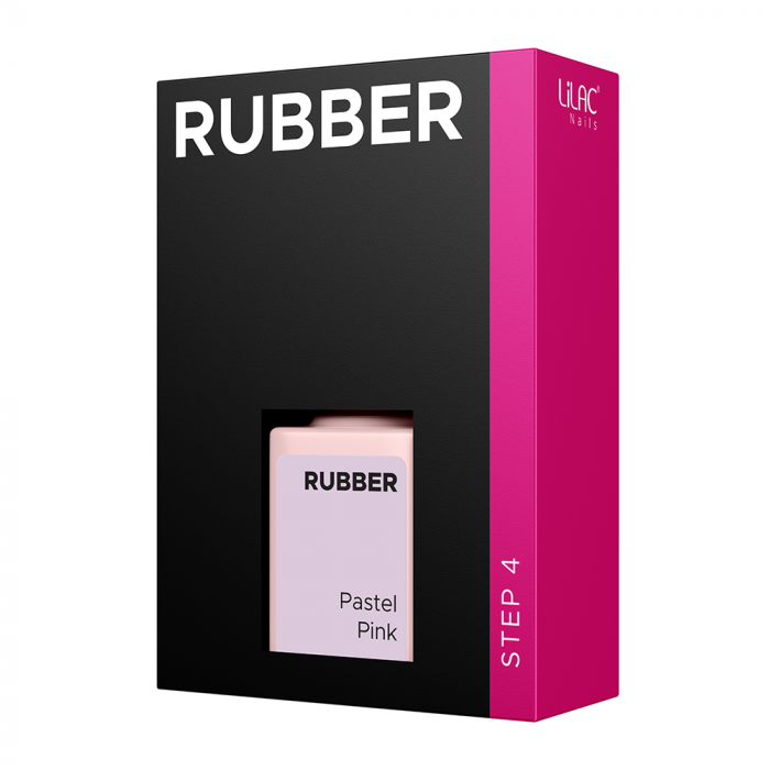 Oja semipermanenta Lilac Rubber Pastel Pink [4]