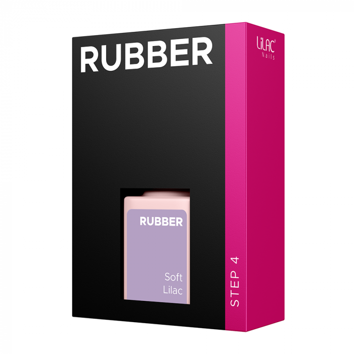 Oja semipermanenta Lilac Rubber Pastel Soft Lilac [3]