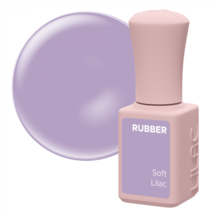 Oja semipermanenta Lilac Rubber Pastel Soft Lilac [4]