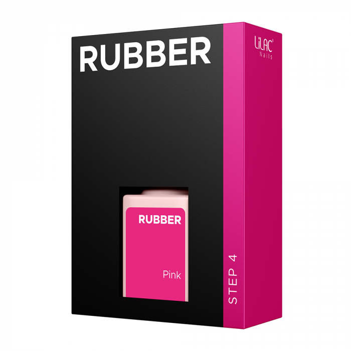Oja semipermanenta Lilac Rubber Pink [2]