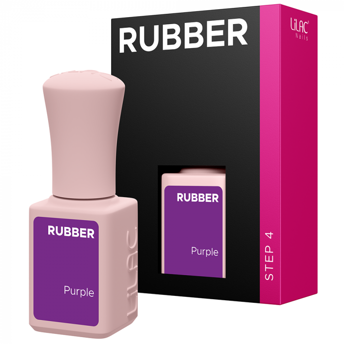 Oja semipermanenta Lilac Rubber Purple [3]
