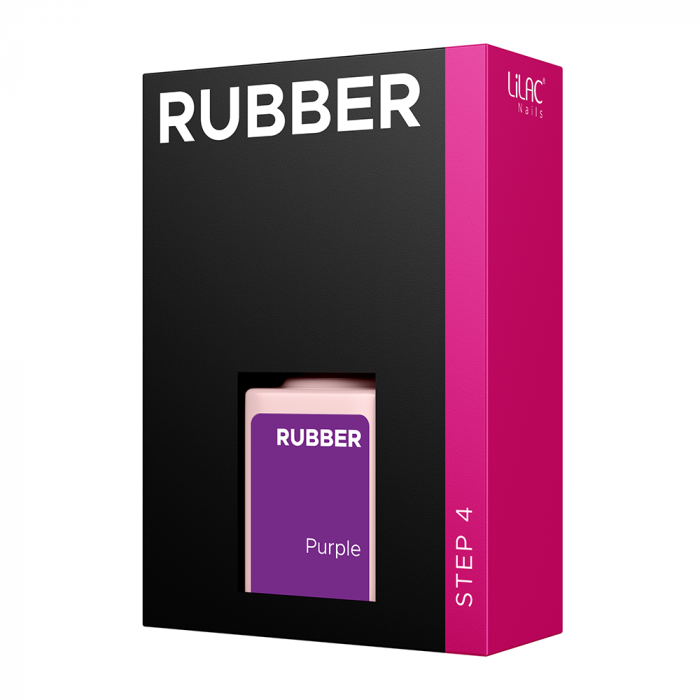 Oja semipermanenta Lilac Rubber Purple [2]