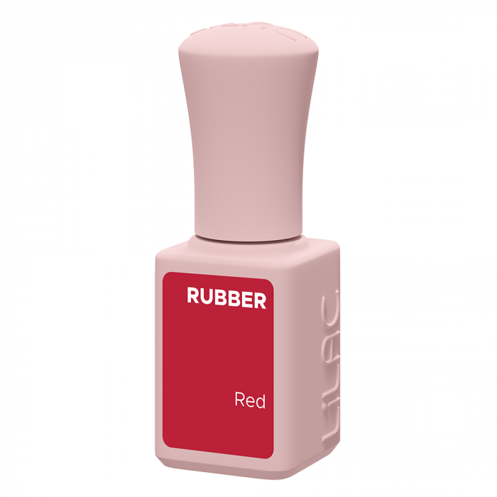 Oja semipermanenta Lilac Rubber Red [4]