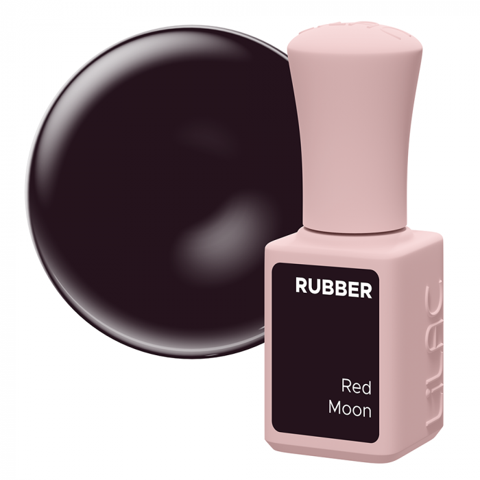 Oja semipermanenta Lilac Rubber Red Moon [1]