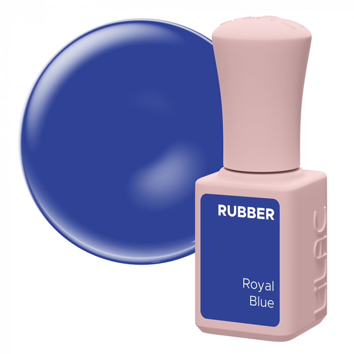 Oja semipermanenta Lilac Rubber Royal Blue [4]