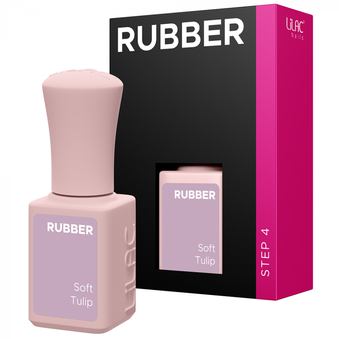 Oja semipermanenta Lilac Rubber Soft Tulip [3]