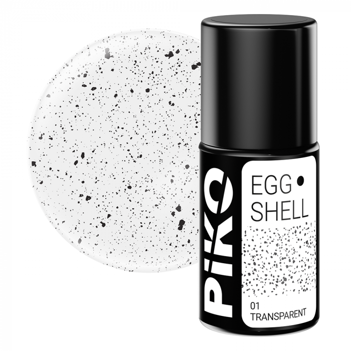 Oja semipermanenta Piko, 7 ml, Egg Shell, 01 Transparent [1]