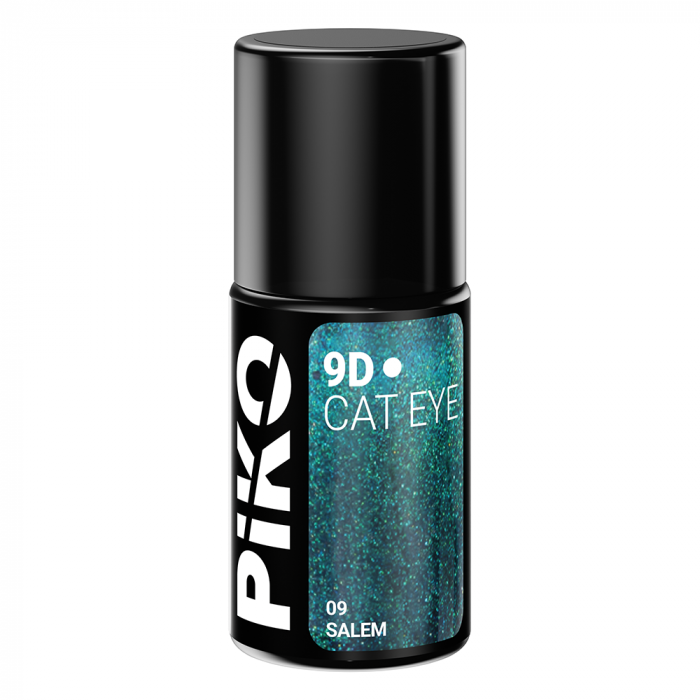 Oja semipermanenta Piko, 9D Cat Eye, 7 g, 09 Salem [2]
