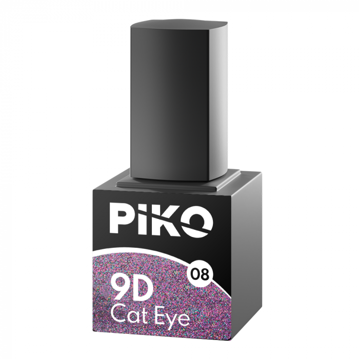 Oja semipermanenta Piko 9D Cat Eye 8g  08 [2]
