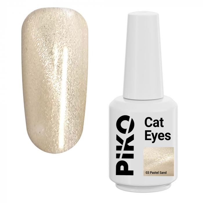 oja semipermanenta Piko Cat Eyes 15 g 03 Pastel Sand [1]