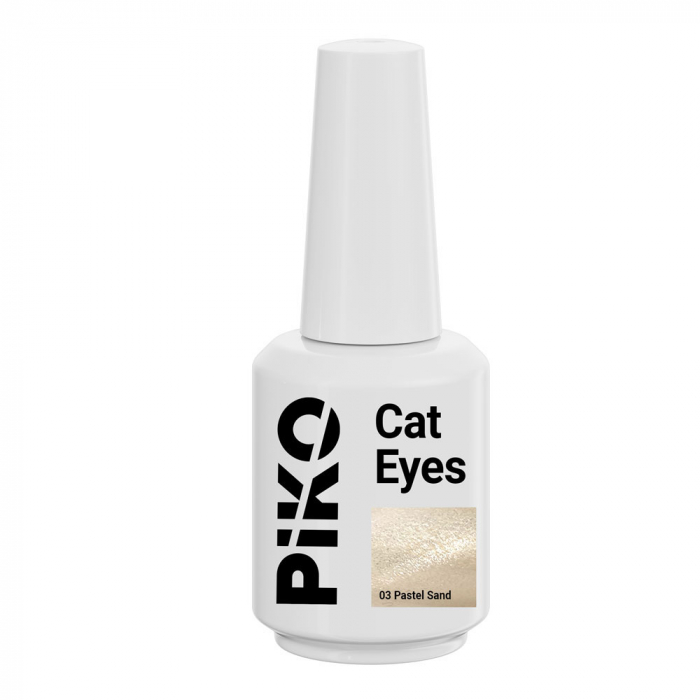 oja semipermanenta Piko Cat Eyes 15 g 03 Pastel Sand [2]