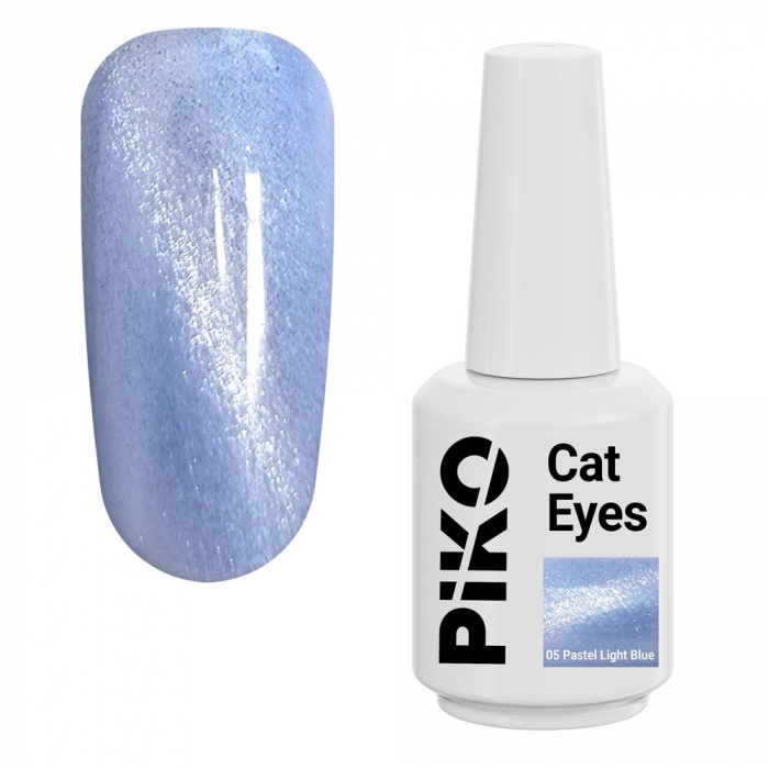 oja semipermanenta Piko Cat Eyes 15 g 05 Pastel Light Blue [1]