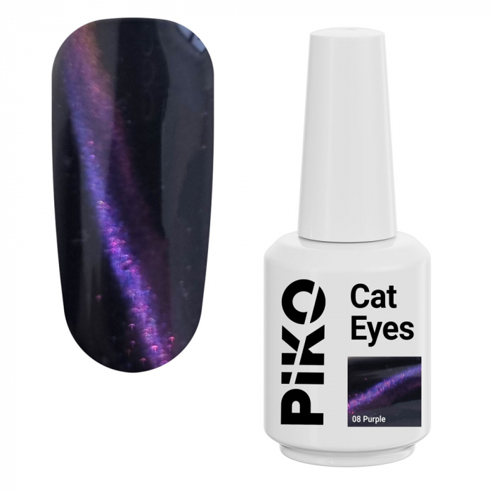 oja semipermanenta Piko Cat Eyes 15 g 08 Purple [1]