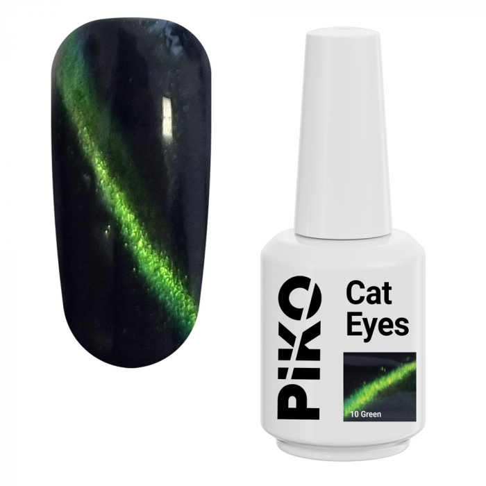 oja semipermanenta Piko Cat Eyes 15 g 10 Green [1]