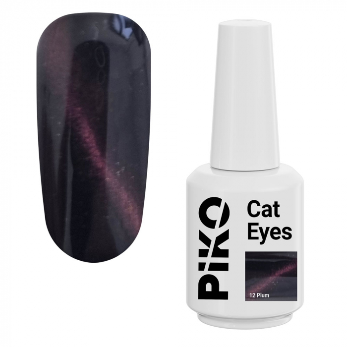 oja semipermanenta Piko Cat Eyes 15 g 12 Plum [1]