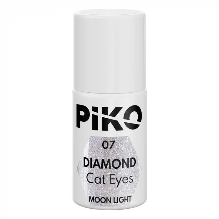 Oja semipermanenta Piko, 7 ml, Diamond Cat Eyes, 07 Moon Light [2]