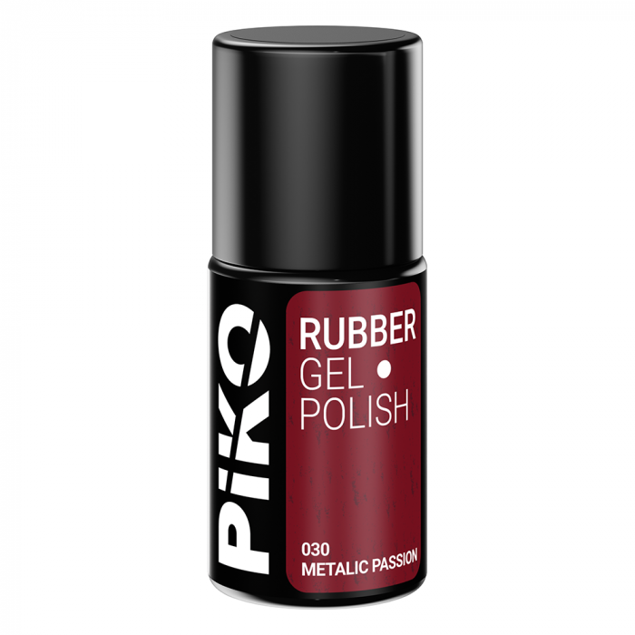 Oja semipermanenta Piko, Rubber, 7ml, 030 Metalic Passion [2]