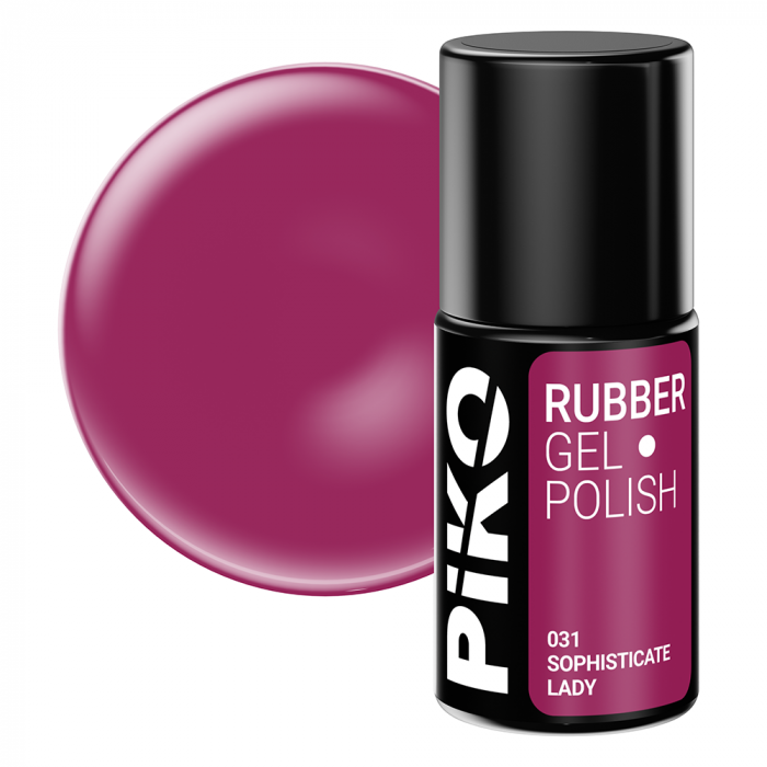 Oja semipermanenta Piko, Rubber, 7ml, 031 Sophisticate Lady [1]