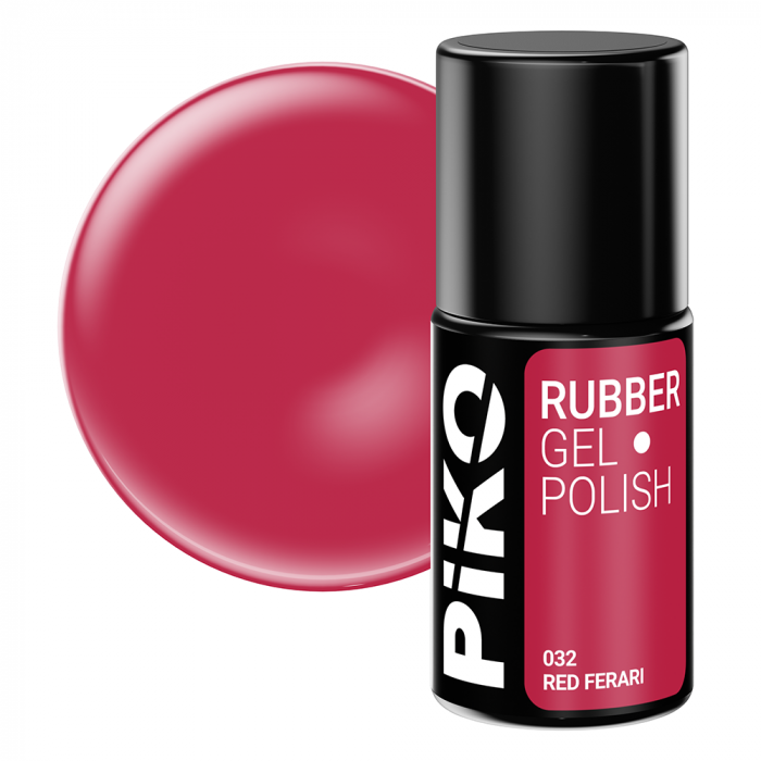 Oja semipermanenta Piko, Rubber, 7ml, 032 Red Ferari [1]