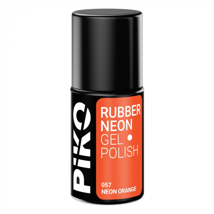 Oja semipermanenta Piko Rubber Neon Orange 7 g [2]