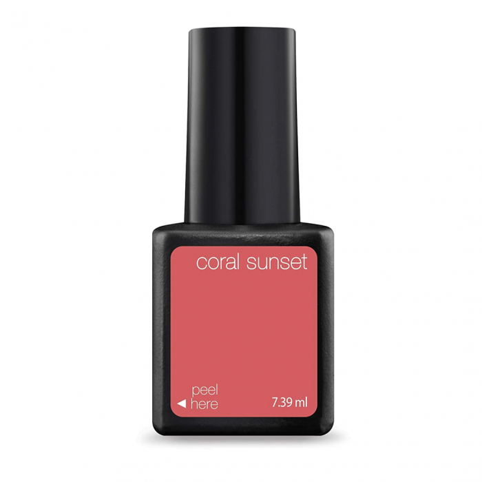 Oja semipermanenta SensatioNail 7.39 ml Coral Sunset [2]