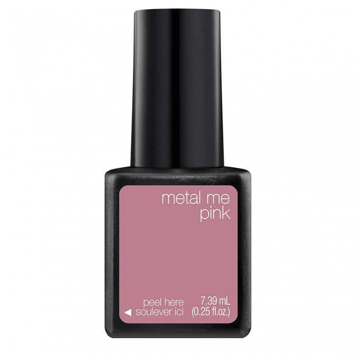 Oja semipermanenta SensatioNail 7.39 ml Metal Me Pink [1]