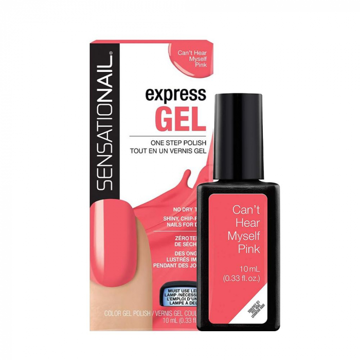 Oja semipermanenta SensatioNail Can't Hear Myself Pink 10.5 ml [1]