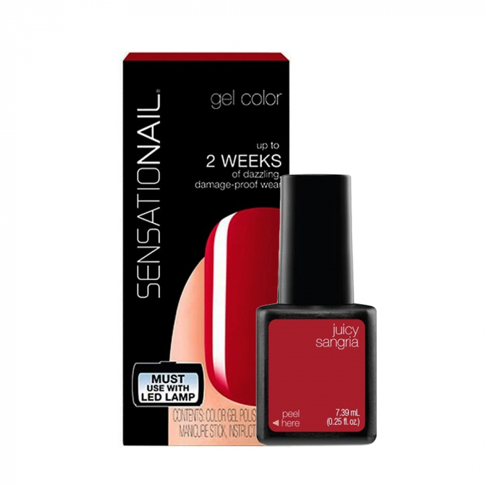 Oja semipermanenta SensatioNail Juicy Sangria 7.39 ml [5]