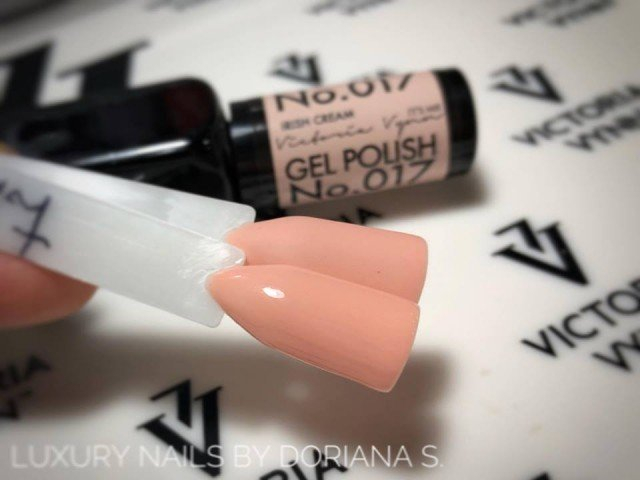 Oja semipermanenta Victoria Vynn Gel Polish 017 Irish Cream 8 ml [3]