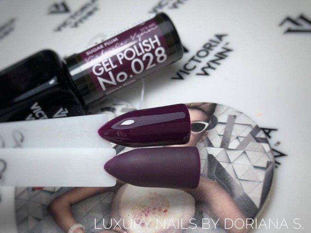 Oja semipermanenta Victoria Vynn Gel Polish 028 Sugar Plum 8 ml [3]
