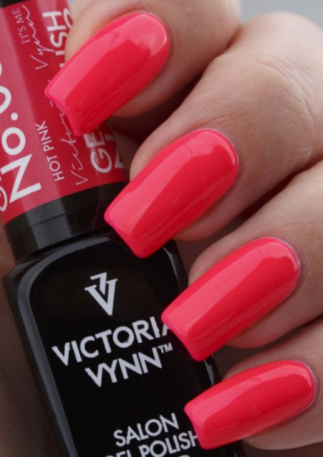 Oja semipermanenta Victoria Vynn Gel Polish 062 Hot Pink 8 ml [4]