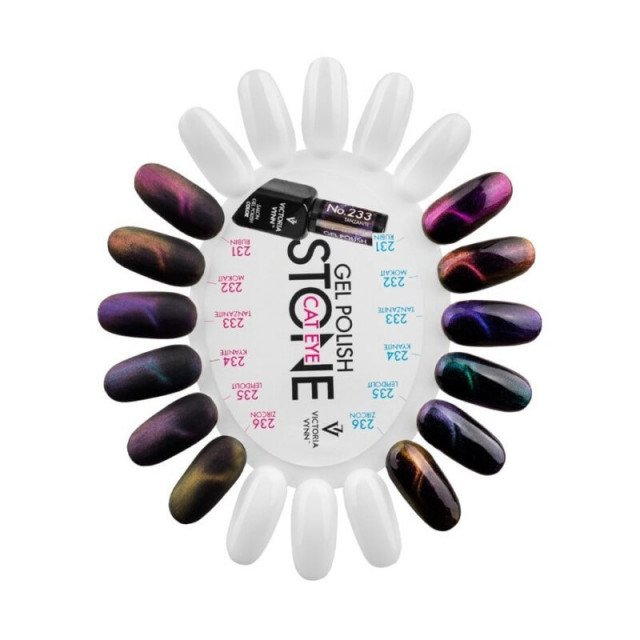 Oja semipermanenta Victoria Vynn Gel Polish 233 Tanzanite Cat Eye 8 ml [3]