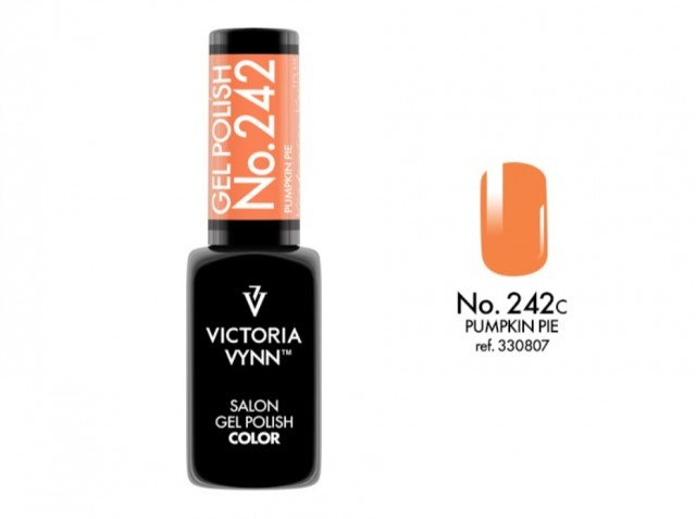 Oja semipermanenta Victoria Vynn Gel Polish 242 Pumpkin Pie 8 ml [1]