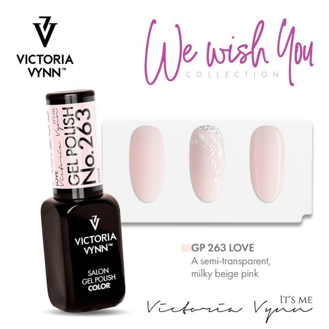 Oja semipermanenta Victoria Vynn Gel Polish 263 Love 8 ml [2]