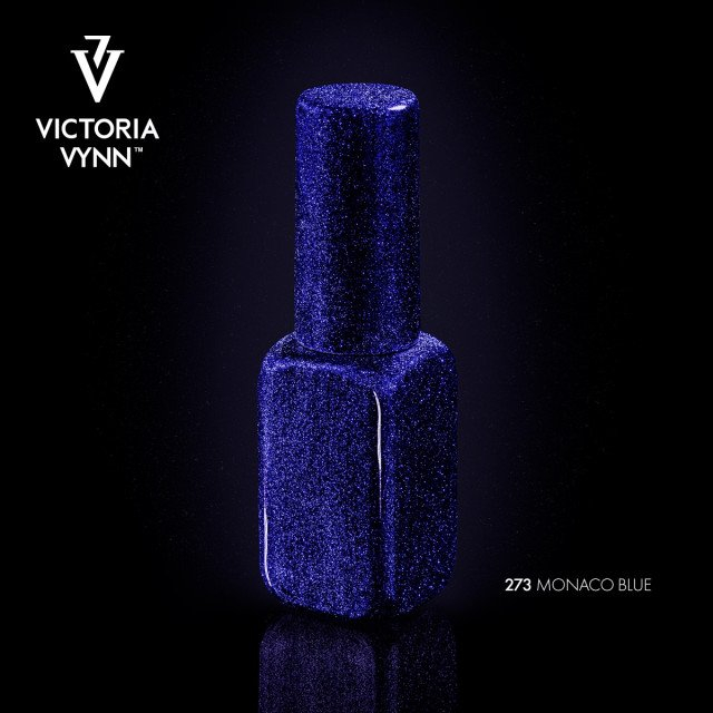 Oja semipermanenta Victoria Vynn Gel Polish 273 Monaco Blue 8 ml [2]