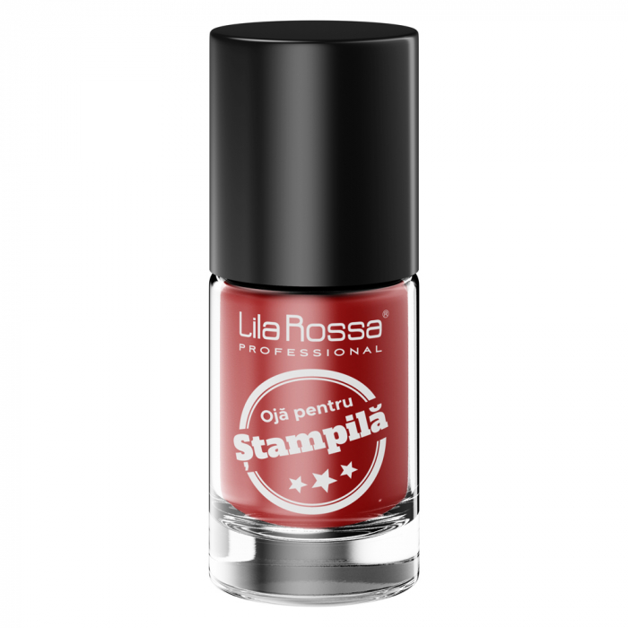 Oja Vogue pentru stampila, 6 ml, rosie [1]