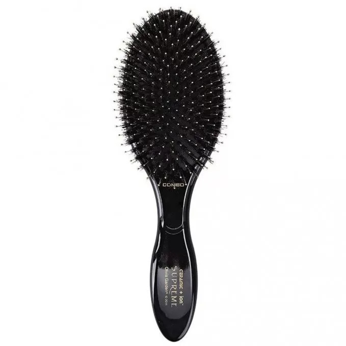 Olivia Garden Ceramic+Ion Black - Kit 4 perii profesionale de par [2]