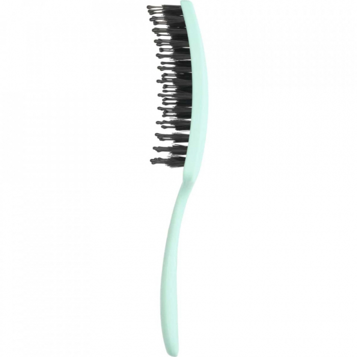 Olivia Garden Perie pentru copii cu peri naturali de mistret+nailon Finger Combo Kids Mini Mint [3]